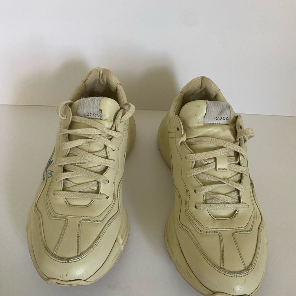 Gucci Rhyton "Hawaii" sneakers men shoes sz 8 us 9 - Picture 5 of 8